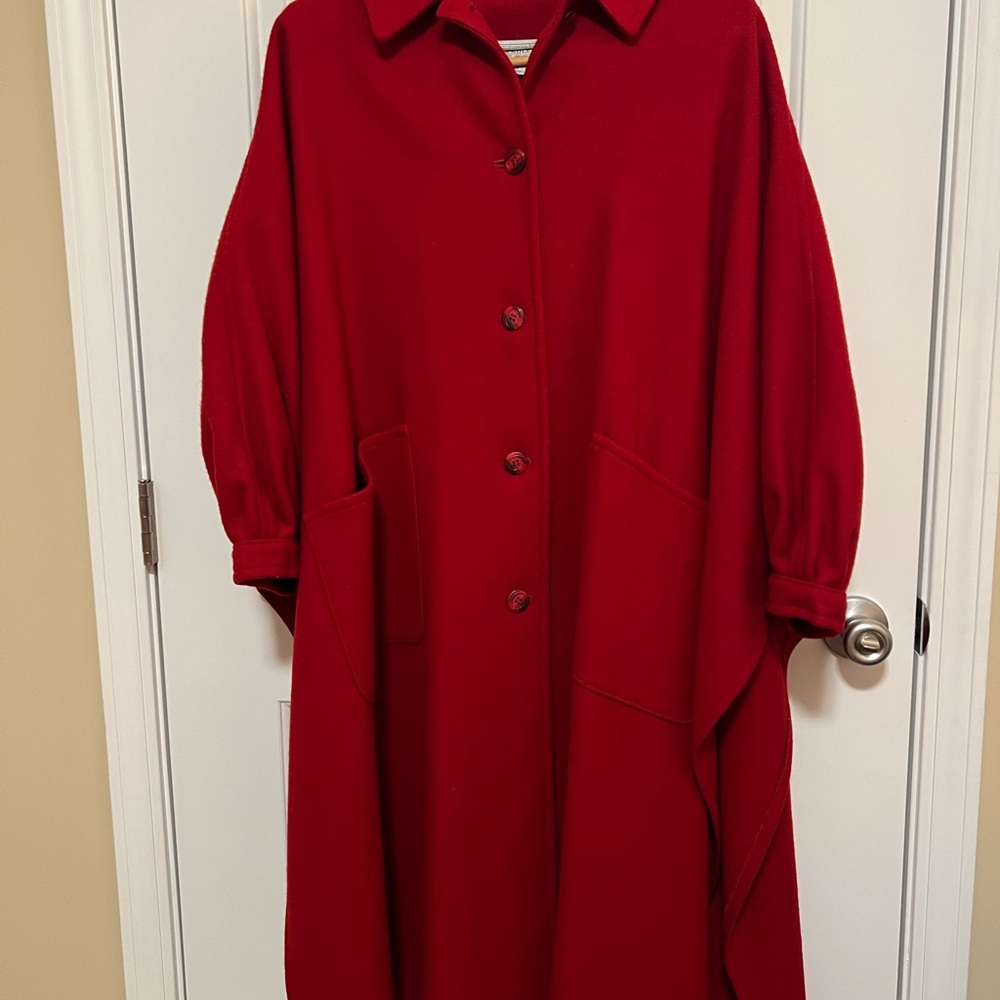 Vintage Pendleton Woolen Mills Red Fabric
